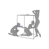 Secret Dome - Kink Club Cabina Scandale Morado | Vybes.it