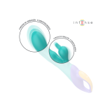 Intense - Fred Vibrador Recargable Rabbit Azul | Vybes.it