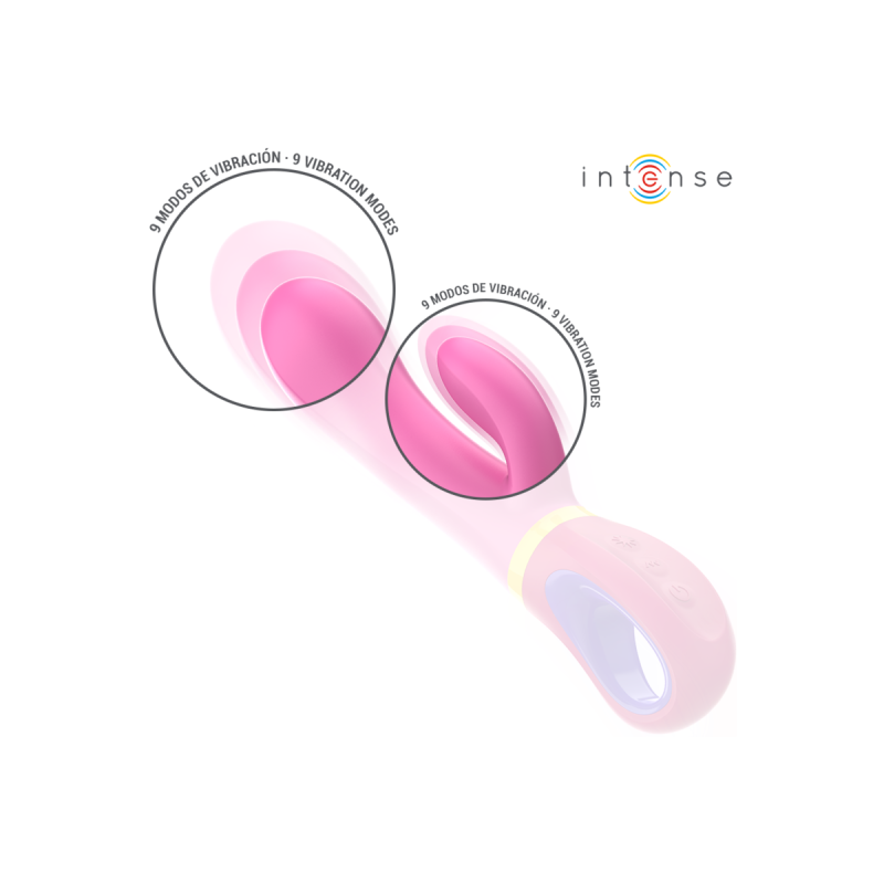 Intense - Daphne Vibrador Rabbit Rosa | Vybes.it