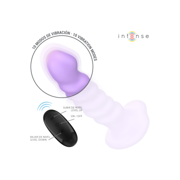 Intense - Brenda Vibrator Grösse M Spiralendesign 10 Vibrationen