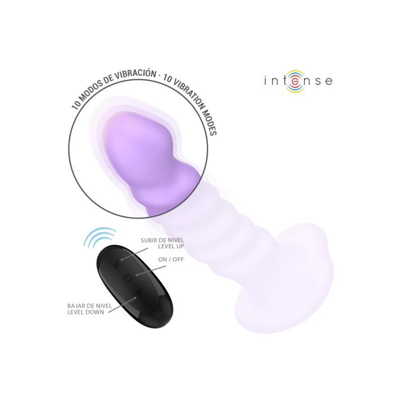Intense - Brenda Vibrator Grösse M Spiralendesign 10 Vibrationen