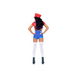 Leg Avenue - Disfraz Sexy Mario Bros Rojo/Azul M | Vybes.it