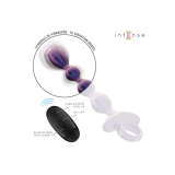 INTENSE - JACKIE PLUG ANAL VIBRADOR MODELO 1 CONTROL REMOTO