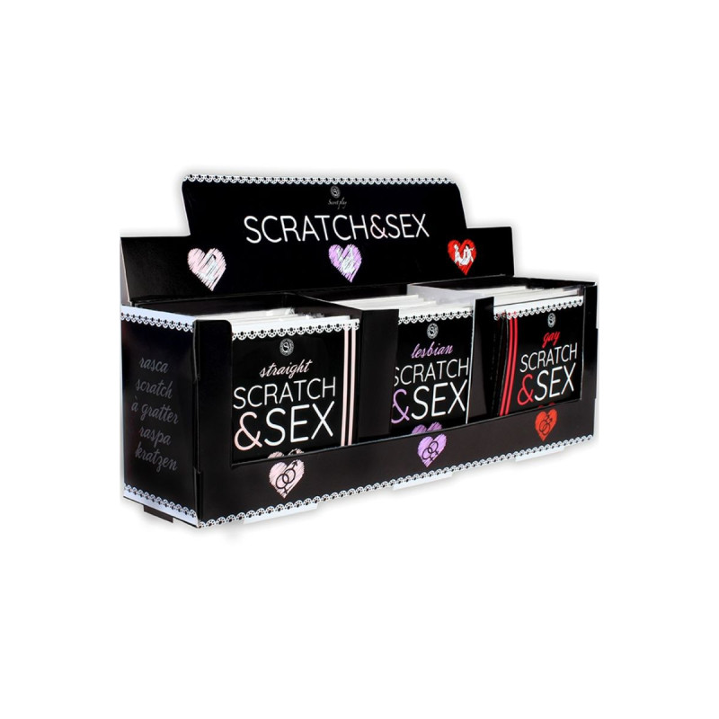 Secretplay - Display + Posturas Scratch & Sex (Es/En/Fr/Pt/De) |