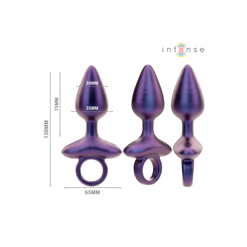 Intense - Michael Plug Anal Vibrador Modelo 2 Control Remoto |