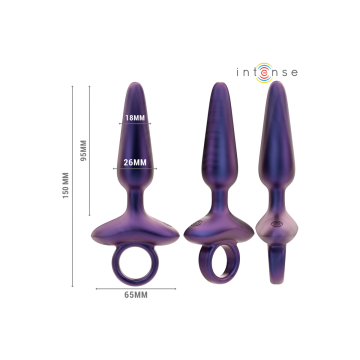 Intense - Marlon Plug Anal Vibrador Modelo 4 Control Remoto |