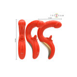 Intense - Paulina Vibrador & Estimulador En Forma De U Rojo |