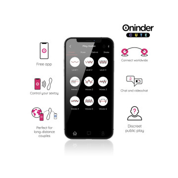 Oninder Cute - Love Buddy Master Vibrador Punto G - App Mundial