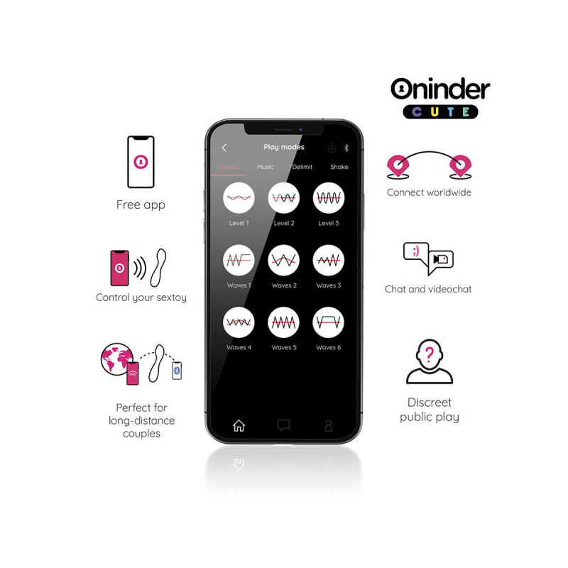 Oninder Cute - Love Buddy Master Vibrador Punto G - App Mundial