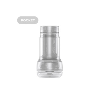 Kiiroo - Feel Pocket Stroker Crystal By Kiiroo Transparente |