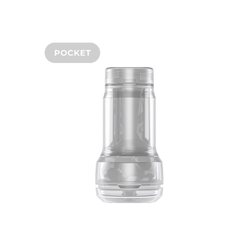 Kiiroo - Feel Pocket Stroker Crystal By Kiiroo Transparente |