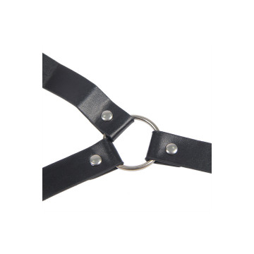 Subblime - 953720 Pinzas Para El Pecho Con Correa De Cuero Bondage