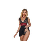 Subblime - 954420 Vestido Bondage De Encaje Negro S/M | Vybes.it