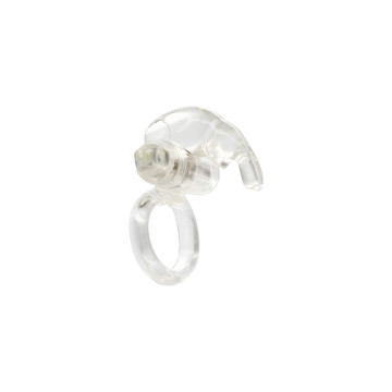 Seven Creations - Anillo Vibrador De Silicona Transparente |