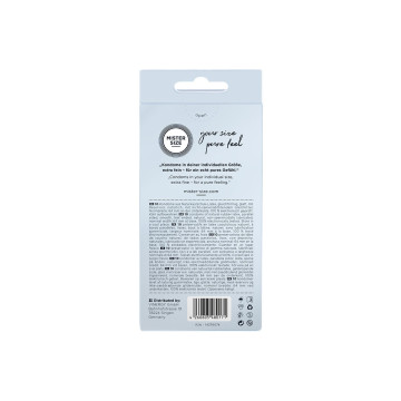 MISTER SIZE - PRÉSERVATIFS TAILLE XXL 64 MM (10 UNITÉS) - Cartons de…