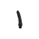 SEVEN CREATIONS - VIBRATORE IN VINILE P-SHAPE PENE NERO 20 CM - Peni…