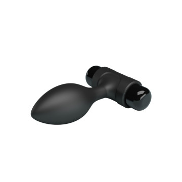 Pretty Love - Vibra Butt Plug Anal 10 Vibraciones Negro | Vybes.it