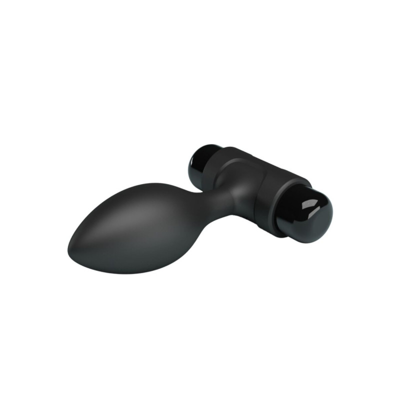 Pretty Love - Vibra Butt Plug Anal 10 Vibraciones Negro | Vybes.it