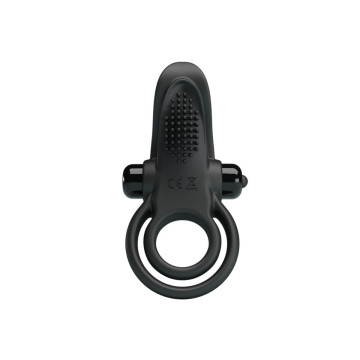 Pretty Love - Doble Anillo Vibrador + Estimulador Clítoris 10