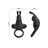 Pretty Love - Anillo Vibrador + Estimulador Rabbit Clítoris 10