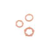 SEVEN CREATIONS - ENSEMBLE DE TROIS ANNEAUX PÉNIS EN PEAU - Accessoir…