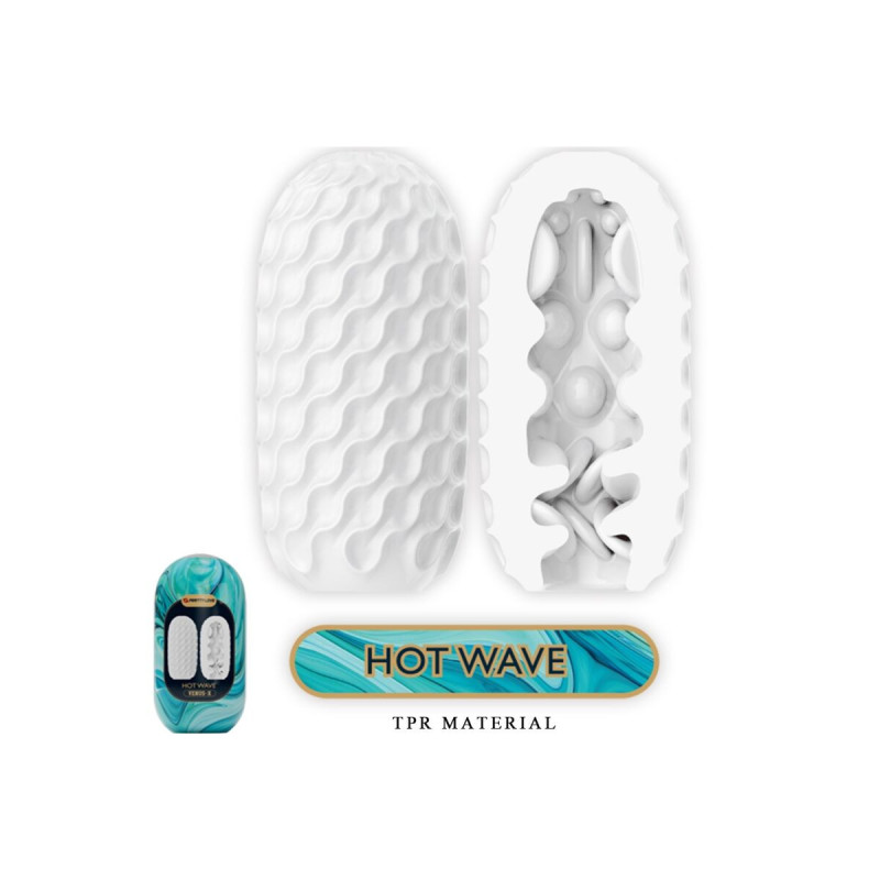 PRETTY LOVE - VENUS X 15 SILICONE MALE MASTURBATORS WHITE - BODIES &…