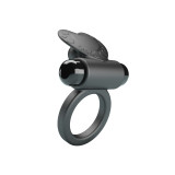 Pretty Love - Debonaire Anillo Vibrador Conejo 10 Vibraciones Negro