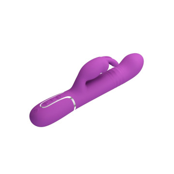 Pretty Love - Coale Vibrador Rabbit Multifunción 4 En 1 Morado |