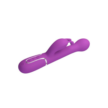 Pretty Love - Dejon Vibrador Rabbit Multifunción 3 En 1 Morado |
