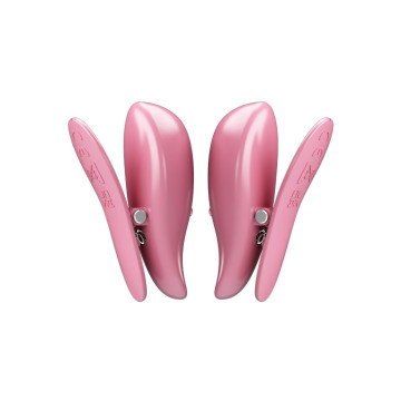 Pretty Love - Cailey Pinzas Para Pezones 10 Vibraciones Control