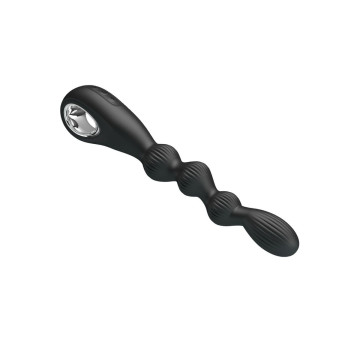 Pretty Love - Federer Vibrador Anal 12 Vibraciones Negro | Vybes.it