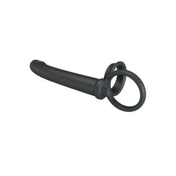 Pretty Love - Dillion Double Pénétration Double Anneau Pénal Noir |