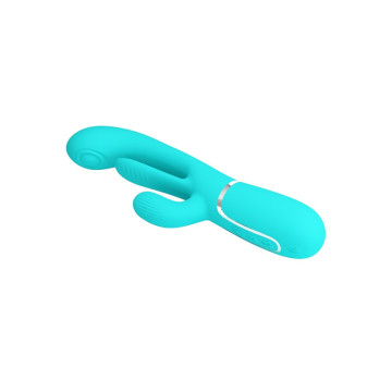 Pretty Love - Shania Triple Vibrador Rabbit Multifunción 3 En 1 |