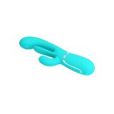 Pretty Love - Shania Triple Vibrador Rabbit Multifunción 3 En 1 |