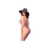 Chilirose - Cr 4840 Micro Bikini Negro S/M | Vybes.it
