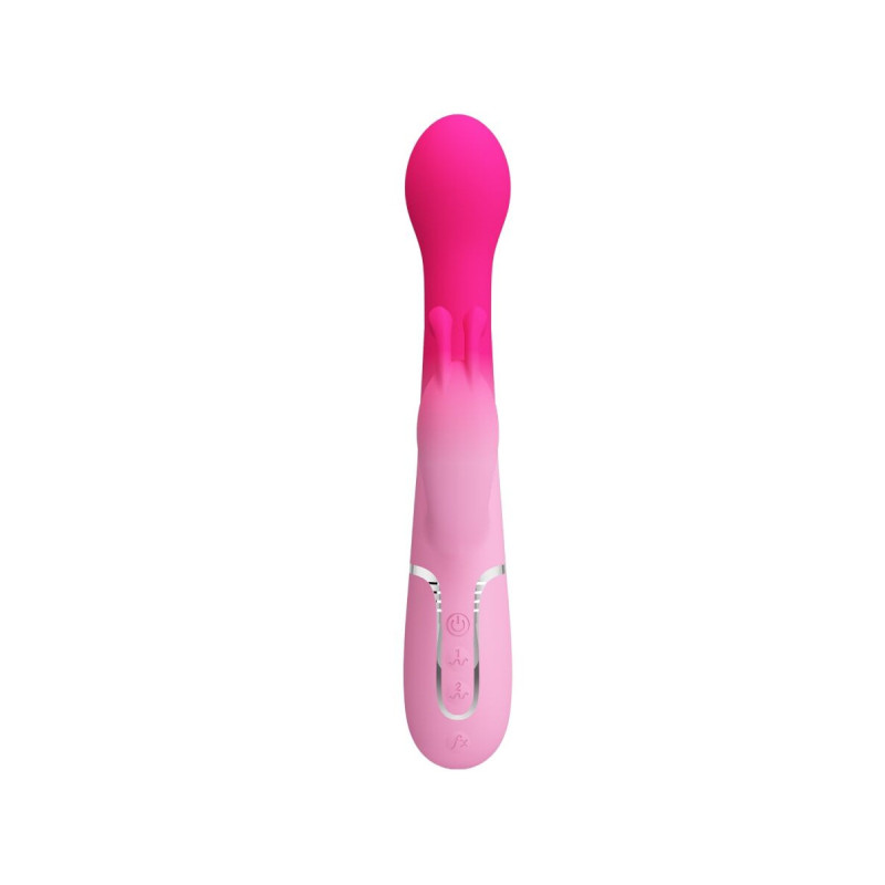 Pretty Love - Dejon Vibrador Rabbit 3 En 1 Multifunción Rosa |