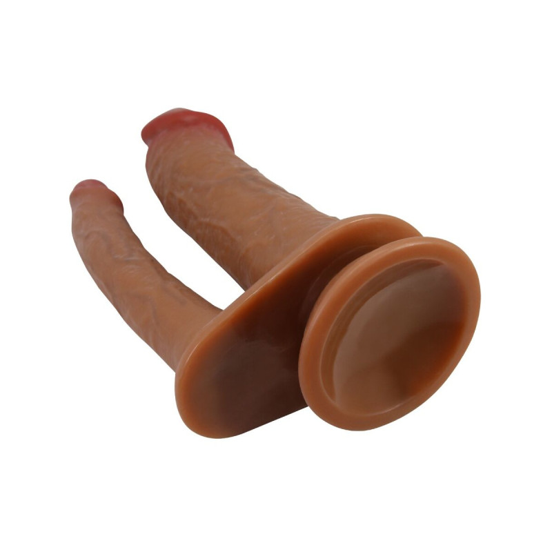 Pretty Love - Goran Double Gode Réaliste Naturel Mulato | Vybes.it