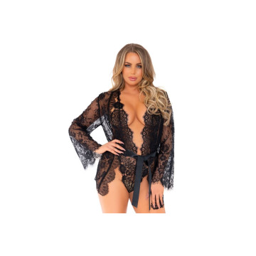 Leg Avenue - Set Con Teddy Y Bata L | Vybes.it