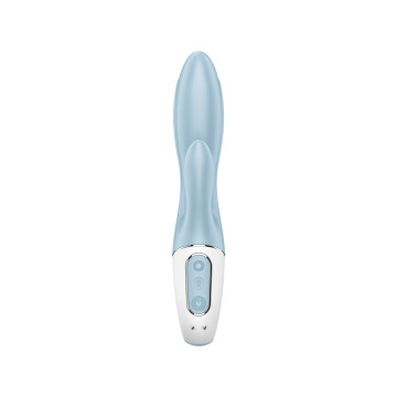 Satisfyer - Air Pump Bunny 1 Vibrateur Gonflable Lapin Bleu |