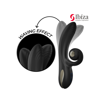 IBIZA - TWISTER VIBRATOR MIT KURVENSTIMULATOR UND VIBRO-ROTATION - IB…