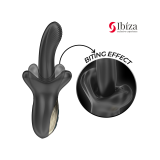 IBIZA - VIBRATORE POTENTE CON EFFETTO SPINTA E MORSO - IBIZA TECHNOLO…