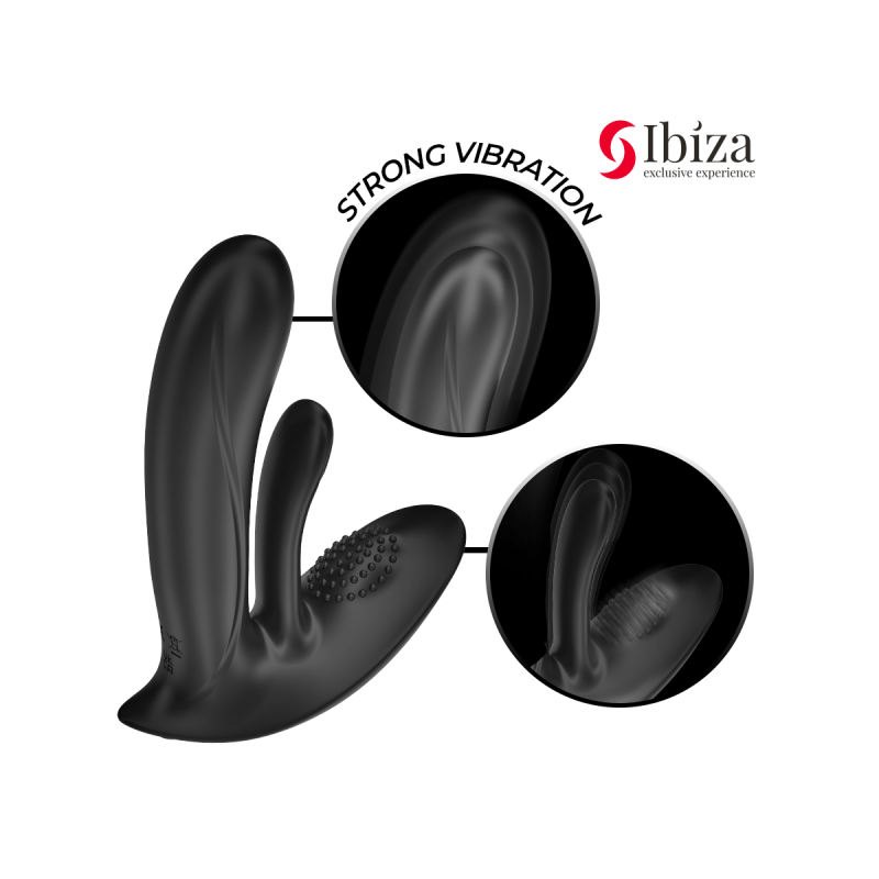 IBIZA – TRAGBARER VIBRATOR MIT G-PUNKT- UND KLITORISSTIMULATION MIT F…