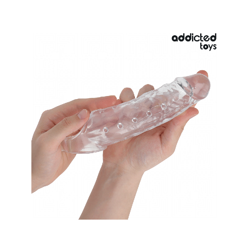 Addicted Toys - Transparente Penisverlängerung Grösse S 23 Cm |