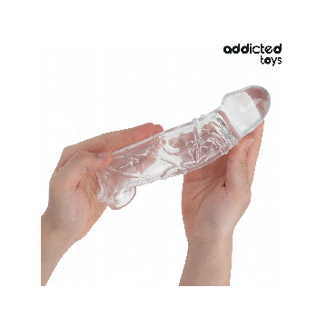 Addicted Toys - Extensor Para El Pene Transparente 27 Cm | Vybes.it