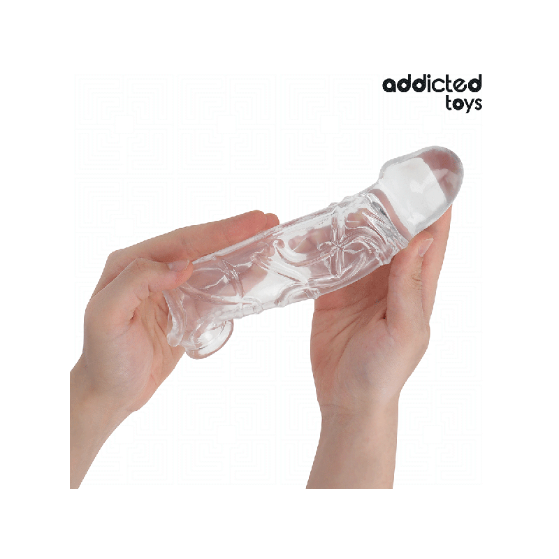 Addicted Toys - Extensor Para El Pene Transparente 27 Cm | Vybes.it