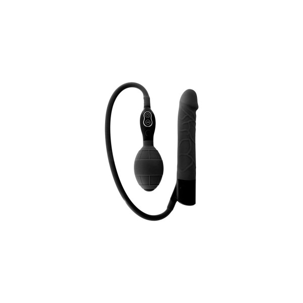 SEVEN CREATIONS - VIBRADOR HINCHABLE NEGRO