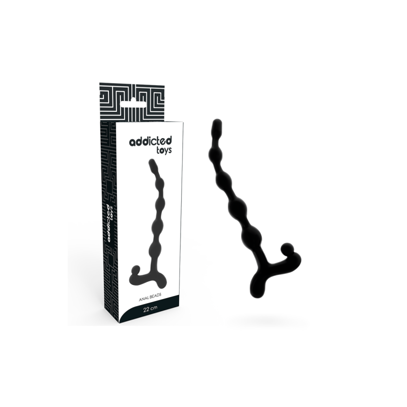 ADDICTED TOYS - SFERE ANAL 22 CM NERO - Perline anali | Vybes.it
