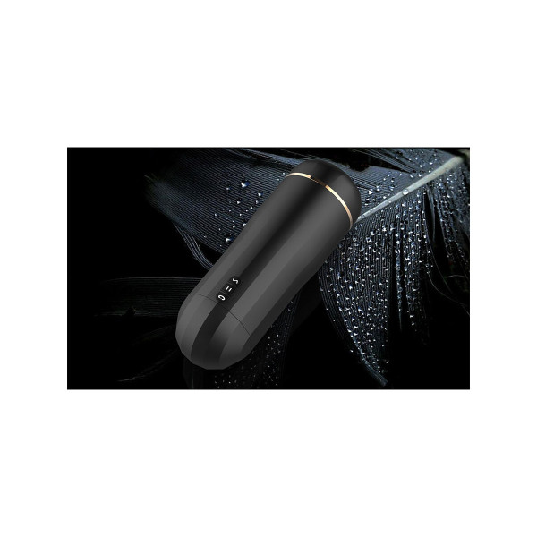 SHEQU - SNOW MASTURBADOR VAGINA CON VIBRACIÓN Y SUCCIONADOR