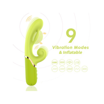 Armony - Vibrador Estimulador Punto A Inflable Verde | Vybes.it