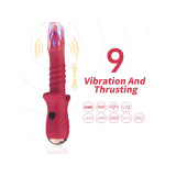 Armony - Dildo Vibrador Estimulador Punto A Rojo | Vybes.it